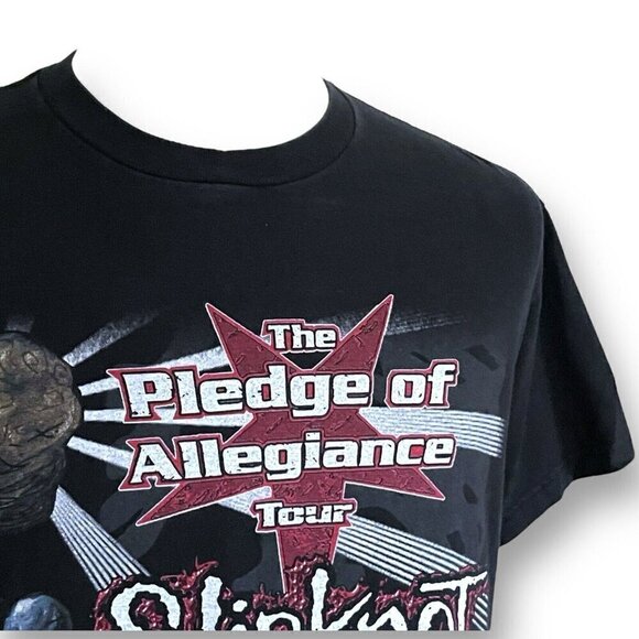 Vintage Slipknot Mens 2001 Tour T-Shirt Sz Large System Of A Down POA Rammstein - Picture 5 of 13